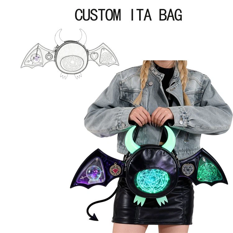 Taška Ita v tvare démona-